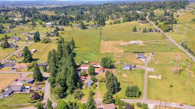 Upper parcels have view of Mt. Rainier~