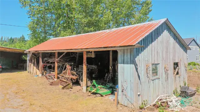 Equipment storage/garage