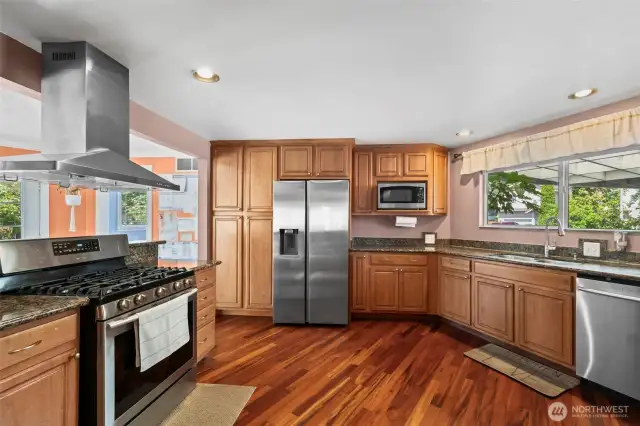 Main level kitchen