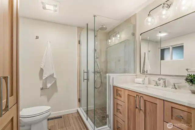 BRAND new primary bath, EVERYTHING IS NEW.