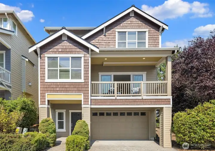 A single-family home on a corner lot that is totally move-in ready. The home's exterior was painted in 2024 and the composition roof is brand new.