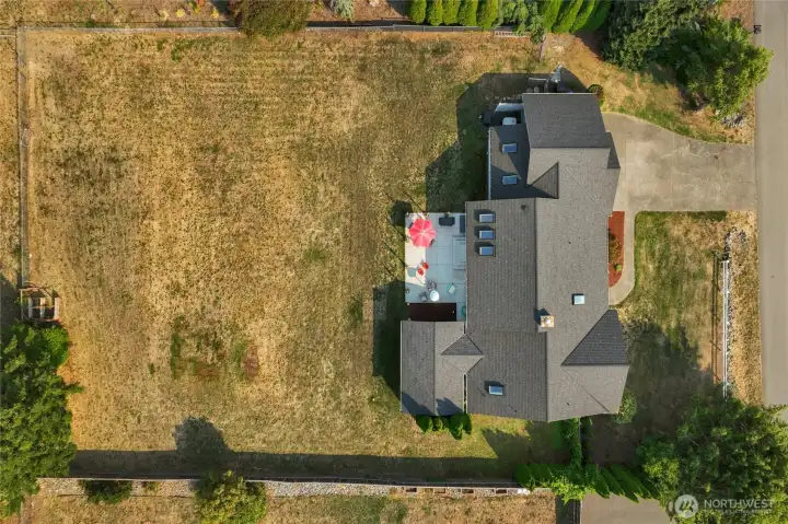 Yard is a blank Canvas