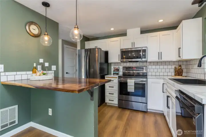 Updated kitchen