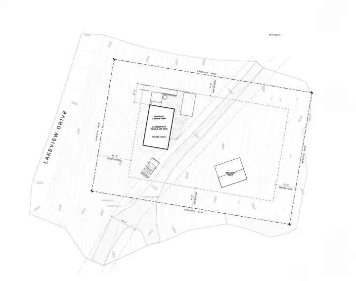 Proposed site plan