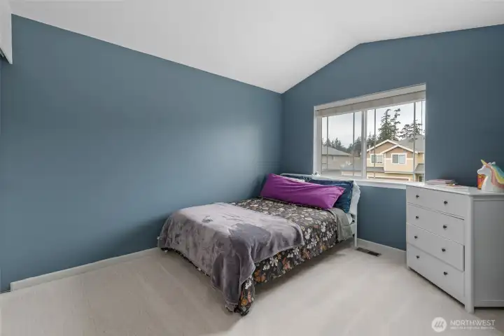 Guest bedroom at front of home