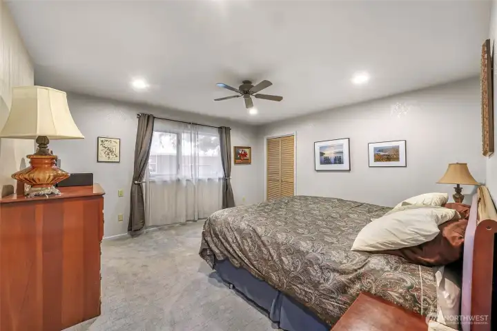 Primary Bedroom on main floor
