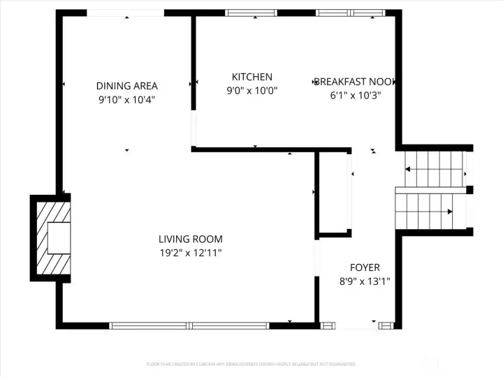 Main level floorplan Main level floorplan
