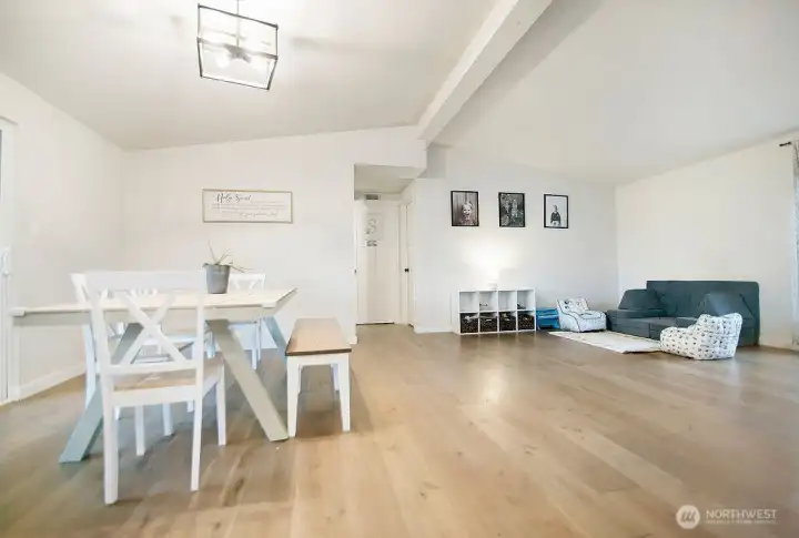 Dining Area & Living Room