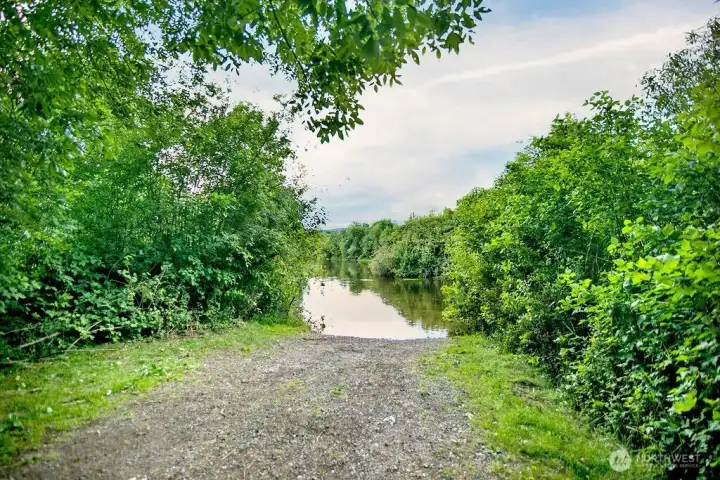 Area Black River Boat Launch across the street