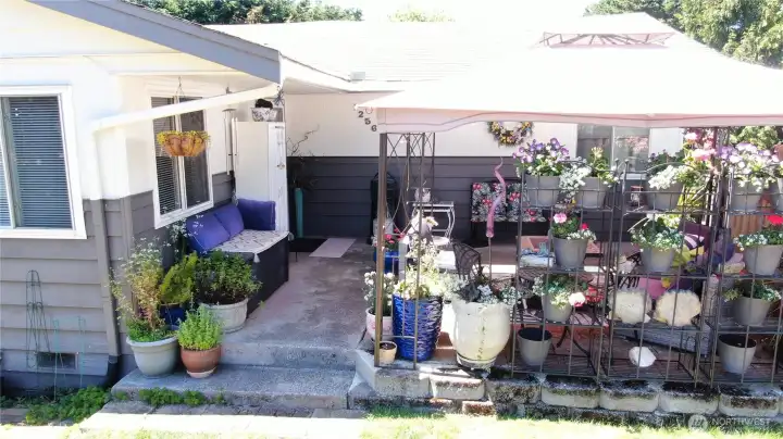 top-down aerial Front backyard top-down aerial Front backyard