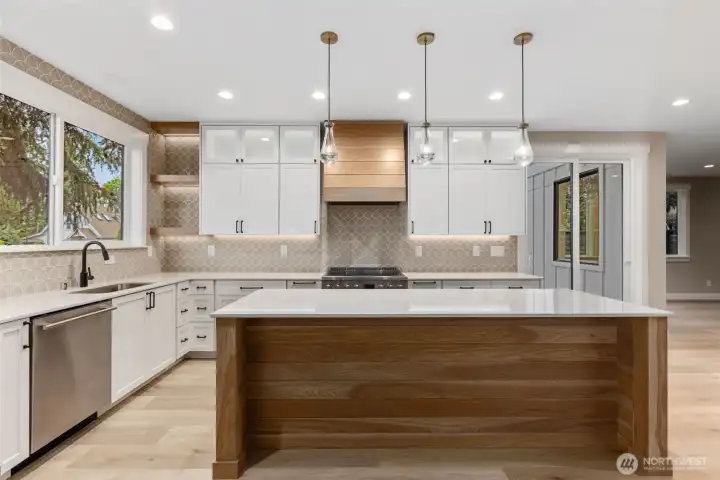 Beautiful designer touches throughout