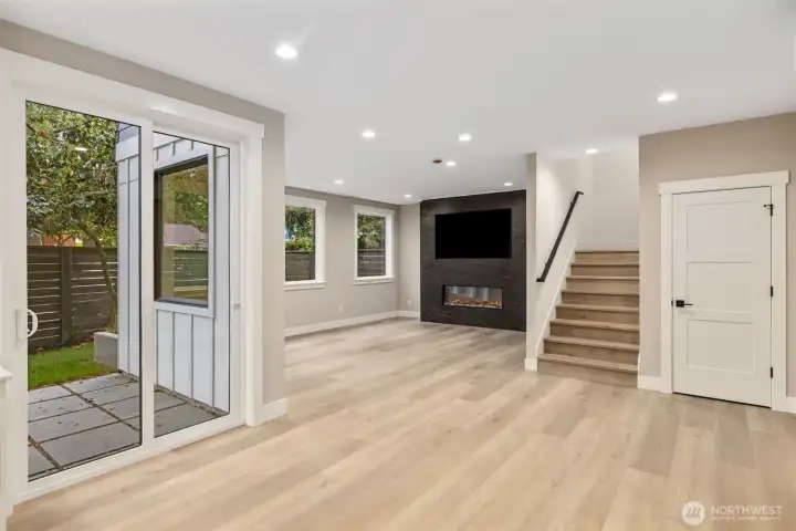 Open-concept main floor