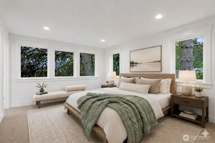 Primary bedroom (virtually staged)