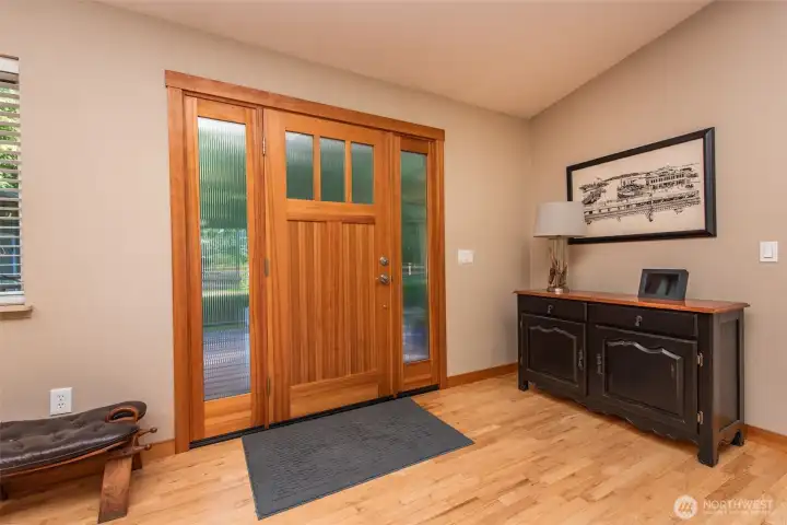 Front entry