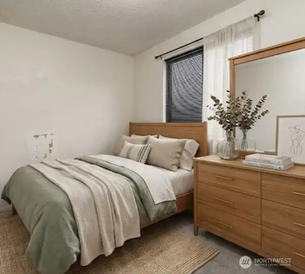 Virtually Staged Bedroom #1