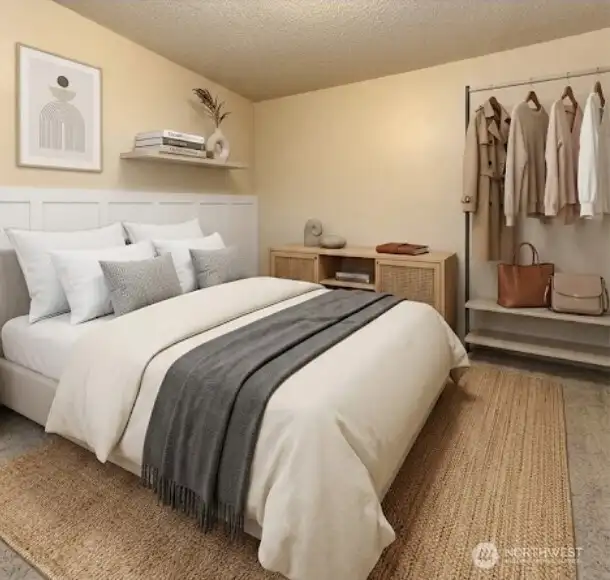 Virtually Staged Bedroom #2