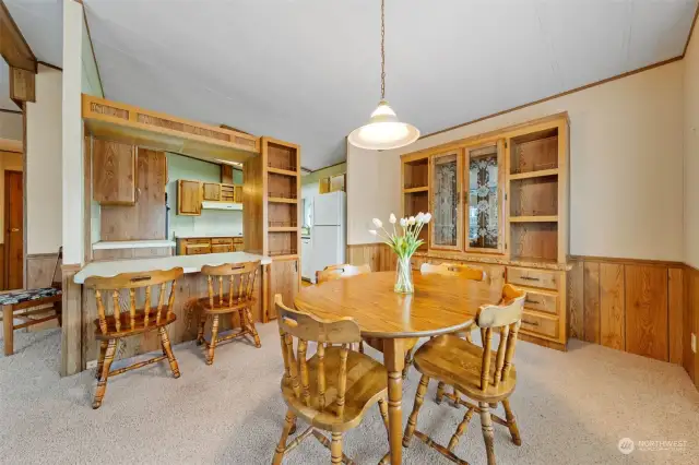Built in shelves are so convenient and a great place to display your special belongings.