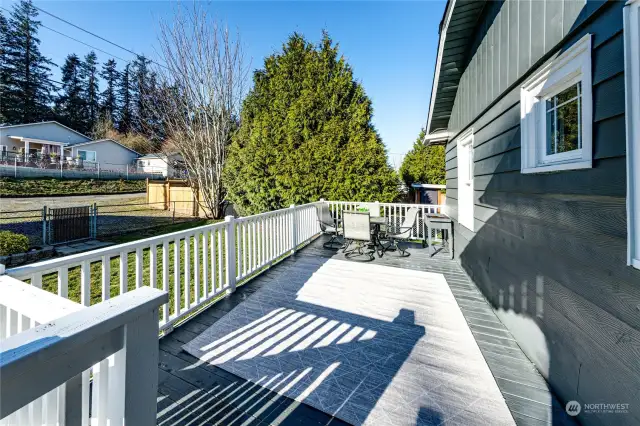 Large Sunny Deck