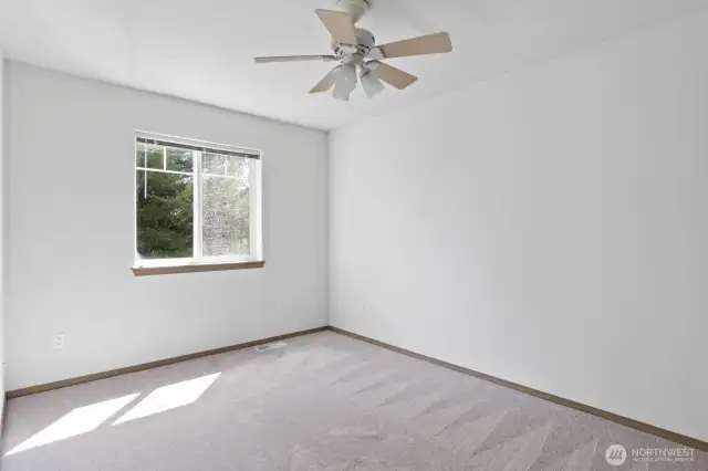 Bedroom 3 with Ceiling Fan