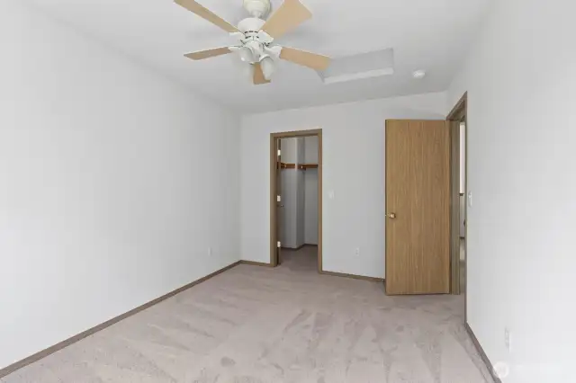 Bedroom 3 features Walk in Closet