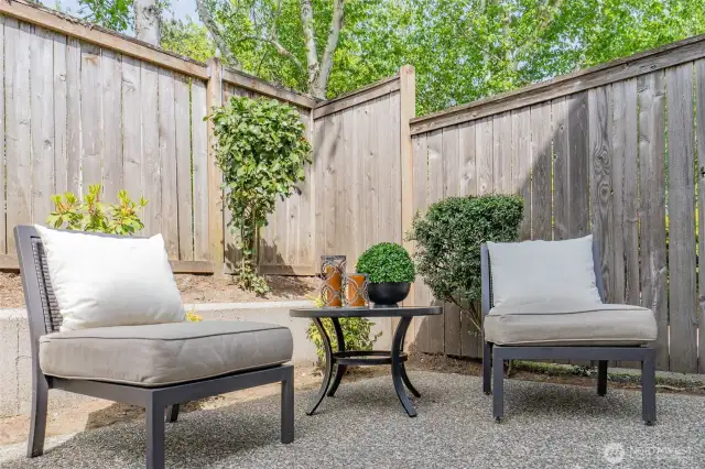 Sunny Outdoor Patio