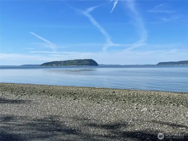 Property looks towards Camano Island