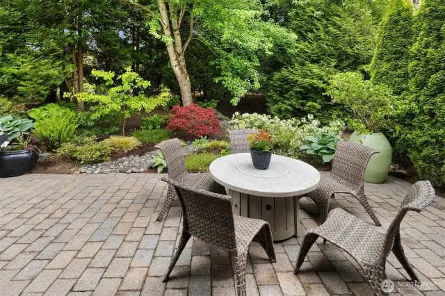 The only unit at Rivertrail with this kind of backyard oasis.  Private and stunning.