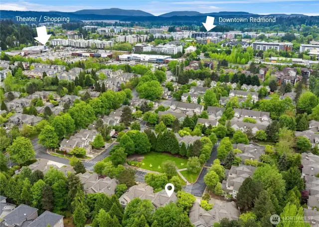 Close proximity to Bella Bottega shopping, dining & theater, the medical center, library, Redmond Town Center,  and the new lightrail.