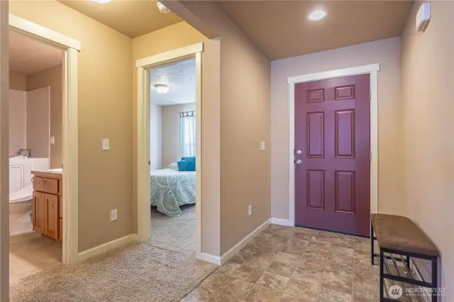 Entryway from the front door.