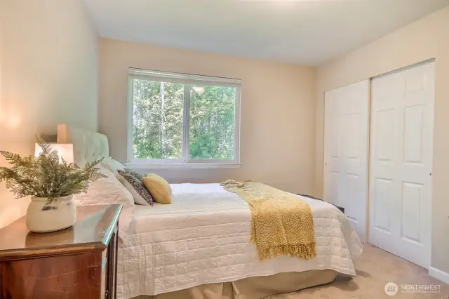third bedroom on main floor