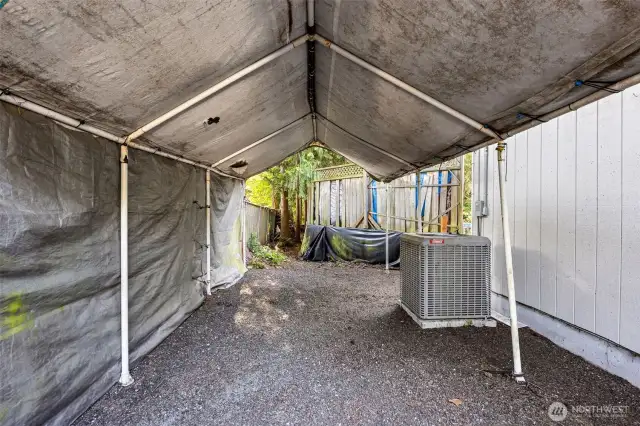 Covered carport