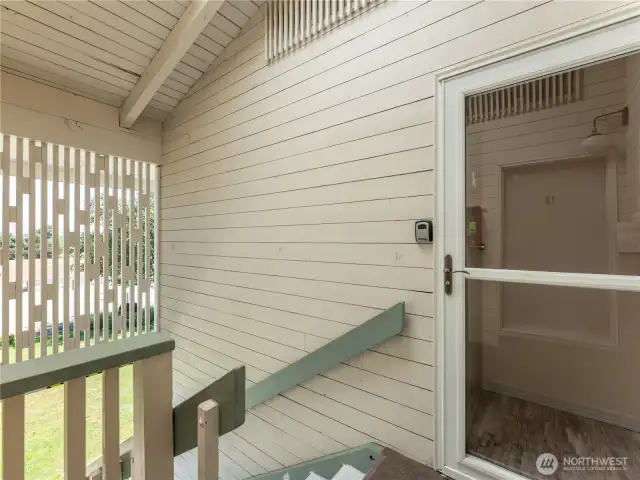 Front door landing