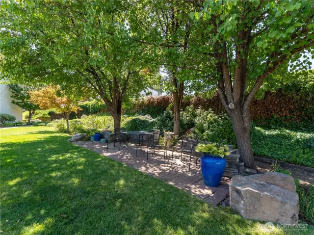 Garden Area below