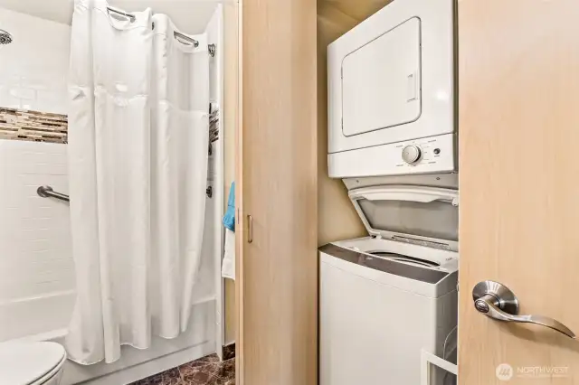 In unit Washer and Dryer