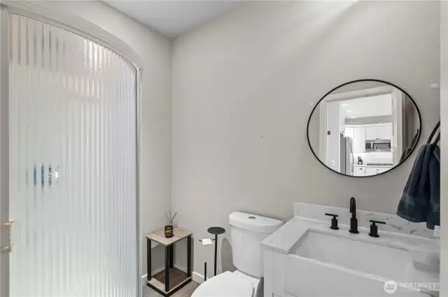 Main floor bathroom.