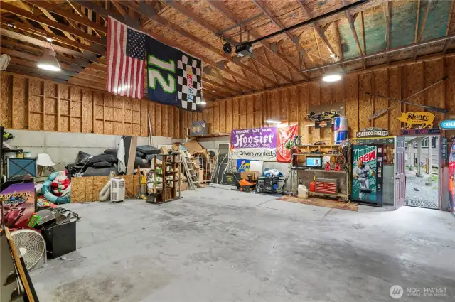 1200 sq ft shop.