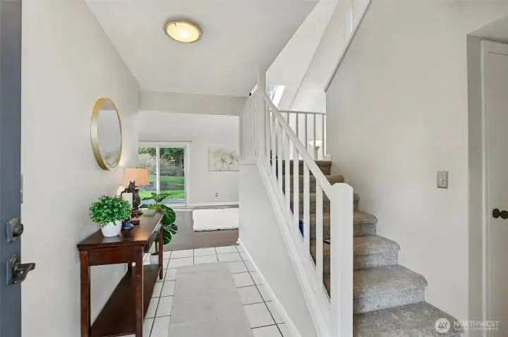 New carpet on the stairs and newer LVP flooring throughout.