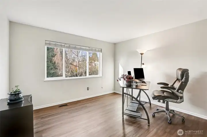 One of four bedrooms.