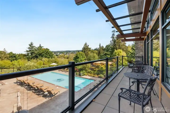 Primary clubhouse boasting a 34-seat movie theater, gym, full kitchen, recreational areas, outdoor swimming pool and hot tub. There is a 2nd clubhouse that I do not have pictures of, it is smaller but has similar amenities less the 34-seat theater.