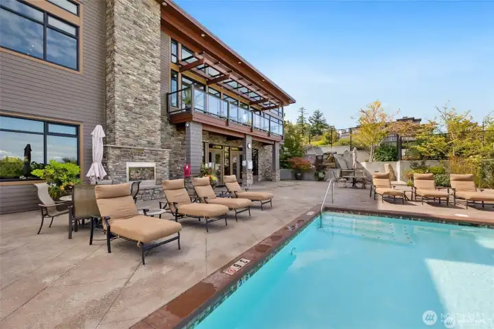 Primary clubhouse boasting a 34-seat movie theater, gym, full kitchen, recreational areas, outdoor swimming pool and hot tub. There is a 2nd clubhouse that I do not have pictures of, it is smaller but has similar amenities less the 34-seat theater.