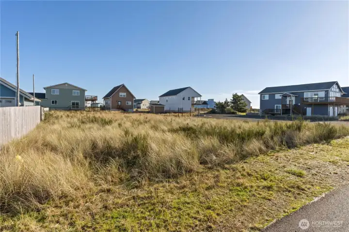 Ground Level View of the Lot