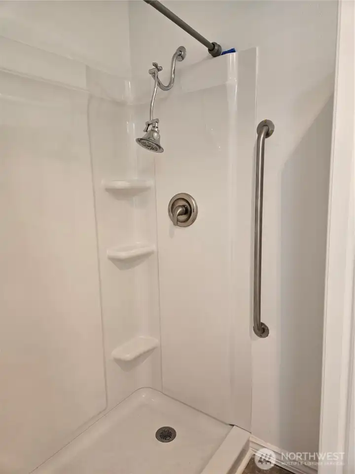 Brand New Shower.