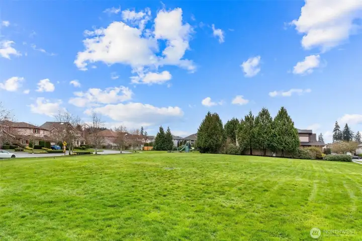 Across the street community park