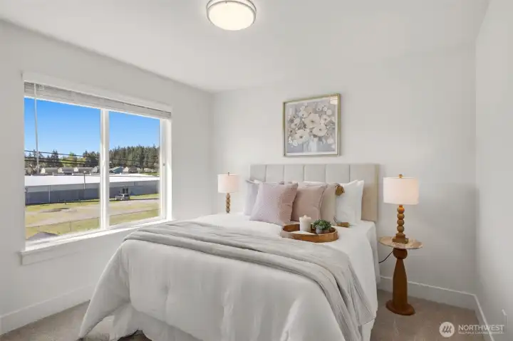 Primary Bedroom (3rd floor – Model Home)