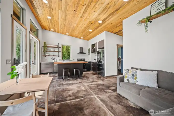 Open concept.