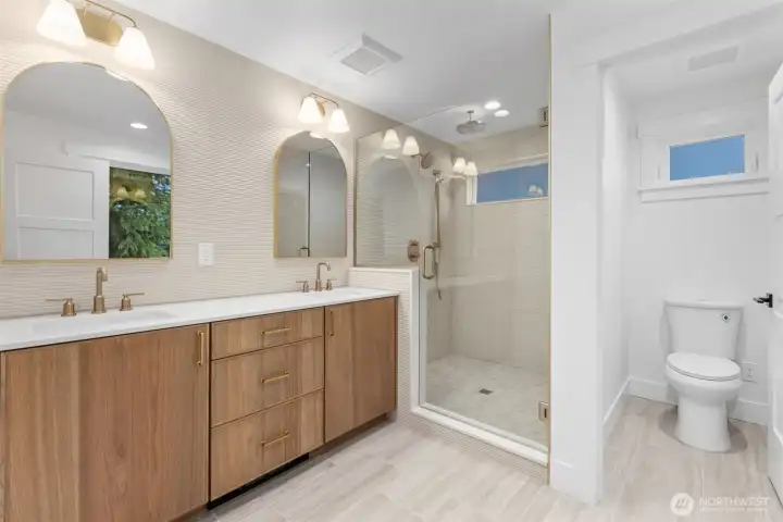 Primary bathroom Primary bathroom