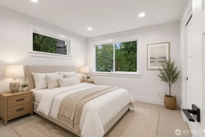4th bedroom (virtually staged) 4th bedroom (virtually staged)