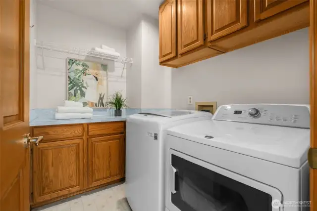 Spacious Laundry Room