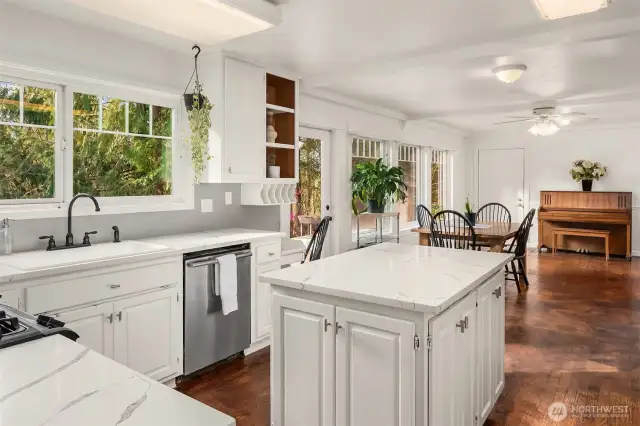 Beautiful White Kitchen