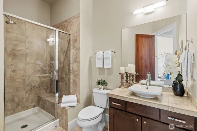 The Main 3/4 Bathroom is on the 2nd Floor